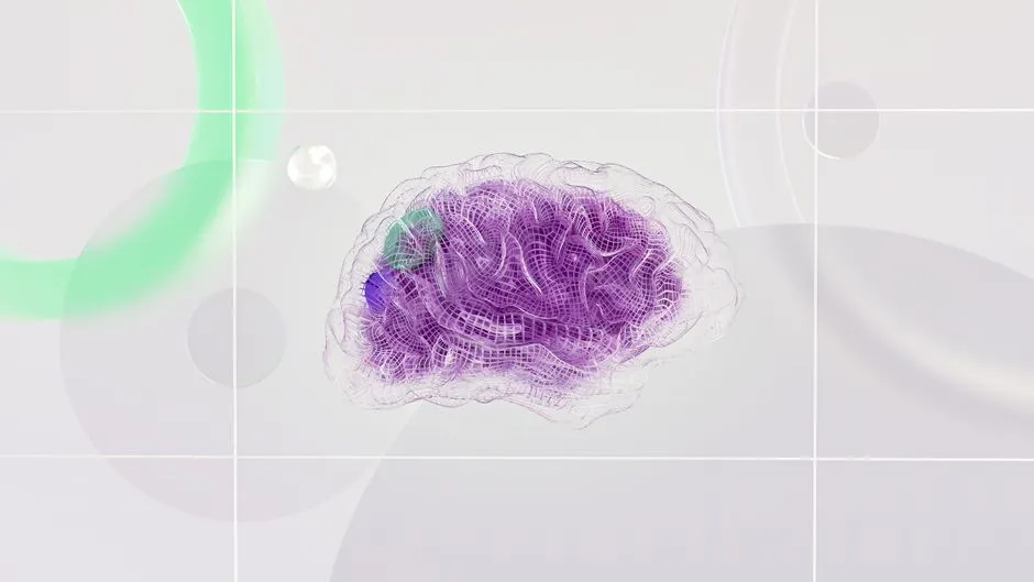 Abstract illustration representing artificial intelligence and neuroscience concepts